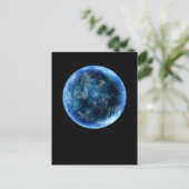 Carte Postale lune bleue (Debout devant)
