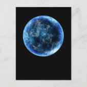 Carte Postale lune bleue (Devant)