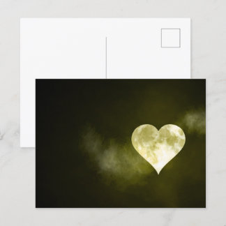 Carte Postale Lune cardiaque complète