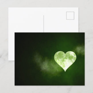 Carte Postale Lune cardiaque complète