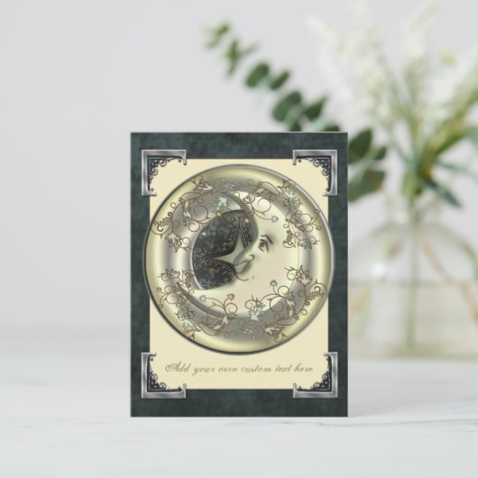 Carte postale Lune céleste (Debout devant)