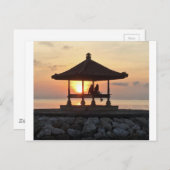 Carte Postale Lune de miel à Bali (Devant / Derrière)