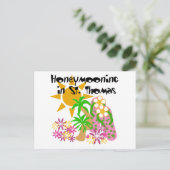 Carte Postale Lune de miel à St. Thomas (Debout devant)