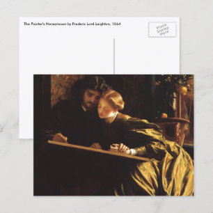 Carte Postale Lune de miel du peintre par Lord Frederic Leighton