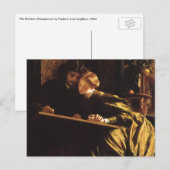 Carte Postale Lune de miel du peintre par Lord Frederic Leighton (Devant / Derrière)