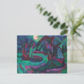Carte Postale Lune de nuit | Ernst Ludwig Kirchner (Debout devant)