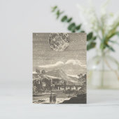 Carte Postale Lune d'époque de la Renaissance par Allain Mallet (Debout devant)