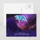 Carte Postale Lune d'ours blanche (Devant / Derrière)