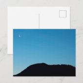 Carte Postale Lune du croissant (Devant / Derrière)