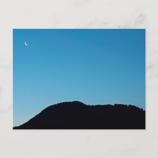 Carte Postale Lune du croissant (Devant)
