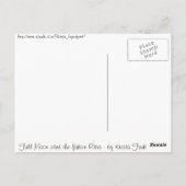 Carte Postale Lune du fleuve Yukon (Dos)