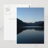 Carte Postale Lune du lac (Devant / Derrière)