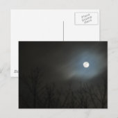 Carte Postale Lune émergente (Devant / Derrière)
