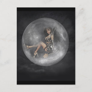 Carte Postale Lune gothique