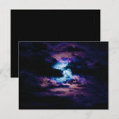 Carte Postale Lune hantée (Devant / Derrière)
