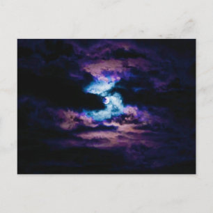 Carte Postale Lune hantée