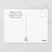 Carte Postale Lune matinale (Dos)