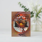 Carte Postale Lune parlée (Debout devant)