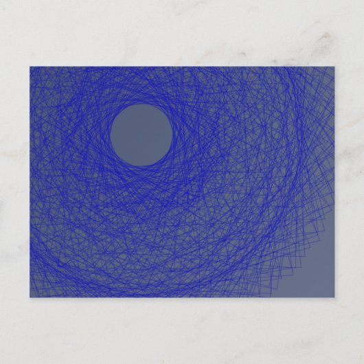 Carte Postale lune, s'il vous plaît, oubliez de tomber dans l'oc (Devant)