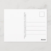 Carte Postale Lune sur le nuage de tempête (Dos)