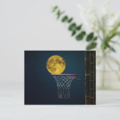 Carte Postale Lune sur le panier (Debout devant)