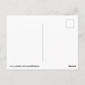 Carte Postale Lune sur le panier (Dos)