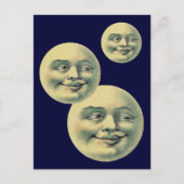 Carte Postale Lune vintage (Devant)