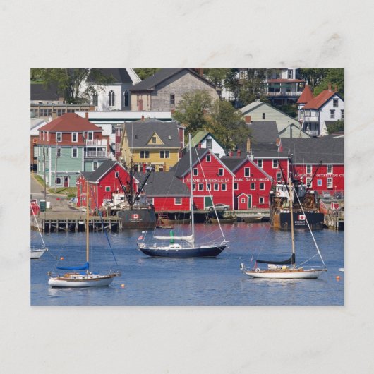 Carte Postale Lunenberg, Nouvelle-Écosse, Canada. 3 (Devant)