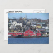 Carte Postale Lunenburg (Nouvelle-Écosse) (Devant / Derrière)