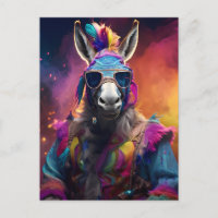 Lunettes bleues Funky Donkey