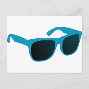 Carte Postale lunettes de soleil