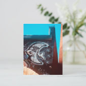 Carte Postale lunettes de soleil la nuit de lune (Debout devant)