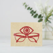 Carte Postale Lunettes de vue vintages (Debout devant)