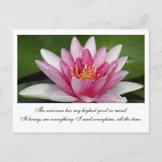 Carte Postale L'univers (Devant)