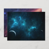 Carte Postale L'univers (Devant / Derrière)