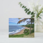 Carte Postale Luquillo, Porto Rico - Vagues cachées (Debout devant)