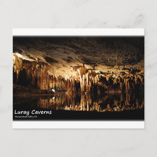 Carte Postale Luray Caverns, Shenandoah Valley Virginie (Devant)