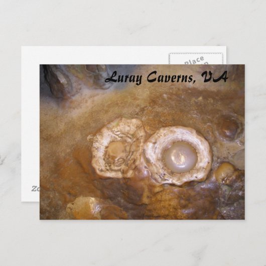 Carte Postale Luray Caverns, VA (Devant / Derrière)