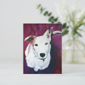 Carte Postale Lurcher de Luna (Debout devant)