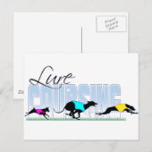 Carte Postale Lure Coursing Dogs (Devant / Derrière)