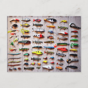 Carte Postale Lures de pêche classique Thunder_Cove