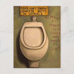 Carte Postale L'Urinal