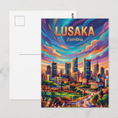 Carte Postale Lusaka Skyline Zambia (Devant / Derrière)