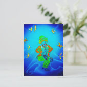 Carte Postale Lustige Welt Clown 2 (Debout devant)
