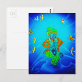 Carte Postale Lustige Welt Clown 2 (Devant / Derrière)