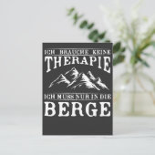 Carte Postale Lustiger Wander Spruch für Bergsteiger (Debout devant)