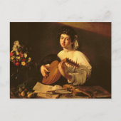 Carte Postale Lute Player, c.1595 (Devant)