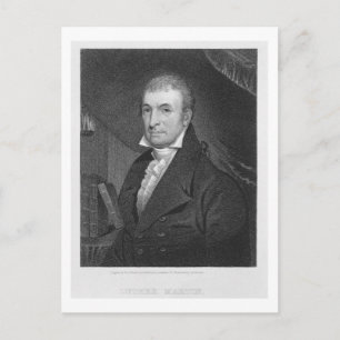 Carte Postale Luther Martin, gravé par William A. Wilmer (c.18