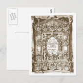 Carte Postale Luther Wittenberg 1558 (Devant / Derrière)