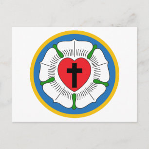 Carte Postale Luthers Rose